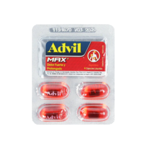 Advil Max 4 capsulas