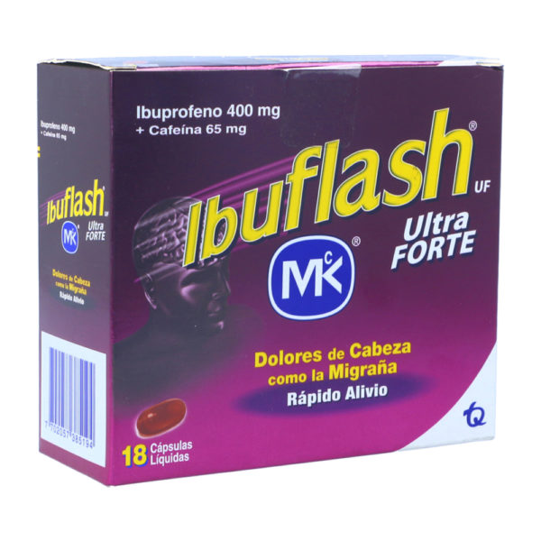 Ibuflash Ultra Forte x 18 capsulas