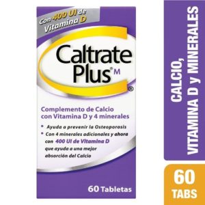 Caltrate plus M x 60 Tabletas