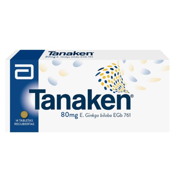 Tanaken 80Mg X 14 Tabletas